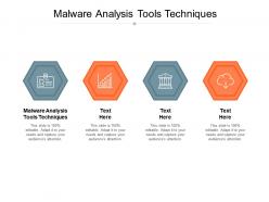 Malware analysis tools techniques ppt powerpoint presentation layouts summary cpb