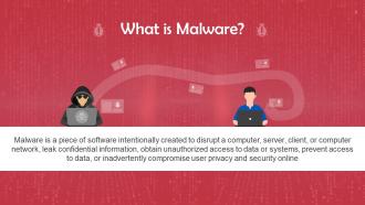 Malware Attack In Cyber Security Training Ppt Ideas Content Ready