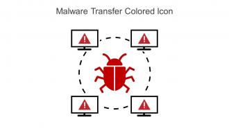 Malware Transfer Colored Icon In Powerpoint Pptx Png And Editable Eps Format