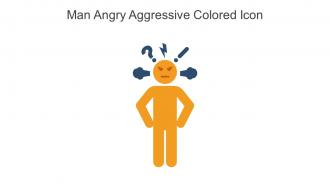 Man Angry Aggressive Colored Icon In Powerpoint Pptx Png And Editable Eps Format