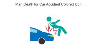 Man Death For Car Accident Colored Icon In Powerpoint Pptx Png And Editable Eps Format