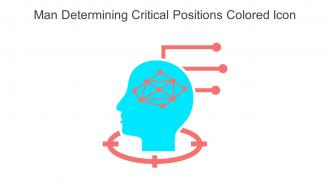 Man Determining Critical Positions Colored Icon In Powerpoint Pptx Png And Editable Eps Format