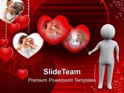 Man explaining the love powerpoint templates ppt themes and graphics 0213