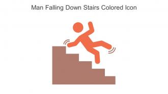 Man Falling Down Stairs Colored Icon In Powerpoint Pptx Png And Editable Eps Format