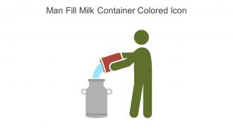 Man Fill Milk Container Colored Icon In Powerpoint Pptx Png And Editable Eps Format