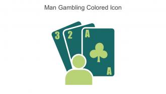 Man Gambling Colored Icon In Powerpoint Pptx Png And Editable Eps Format