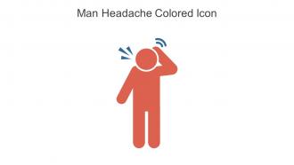 Man Headache Colored Icon In Powerpoint Pptx Png And Editable Eps Format