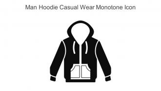 Man Hoodie Casual Wear Monotone Icon In Powerpoint Pptx Png And Editable Eps Format