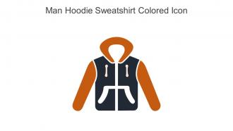Man Hoodie Sweatshirt Colored Icon In Powerpoint Pptx Png And Editable Eps Format