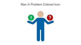 Man In Problem Colored Icon In Powerpoint Pptx Png And Editable Eps Format