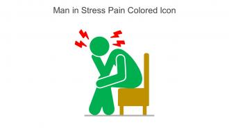 Man In Stress Pain Colored Icon In Powerpoint Pptx Png And Editable Eps Format