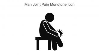 Man Joint Pain Monotone Icon In Powerpoint Pptx Png And Editable Eps Format