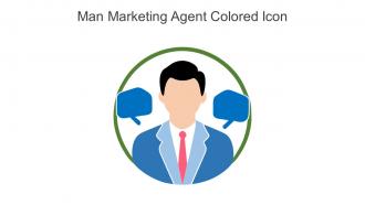Man Marketing Agent Colored Icon In Powerpoint Pptx Png And Editable Eps Format
