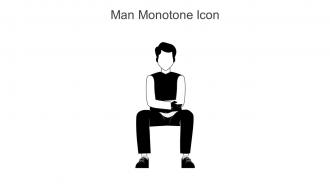 Man Monotone Icon In Powerpoint Pptx Png And Editable Eps Format