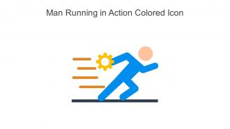 Man Running In Action Colored Icon In Powerpoint Pptx Png And Editable Eps Format