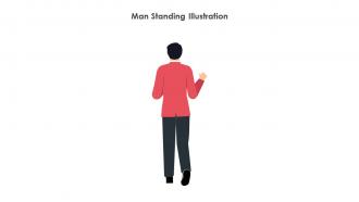 Man Standing Illustration