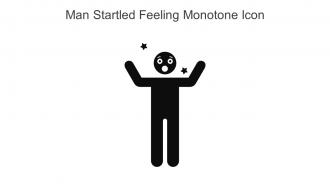 Man Startled Feeling Monotone Icon In Powerpoint Pptx Png And Editable Eps Format