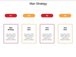 Man strategy ppt powerpoint presentation infographics rules cpb