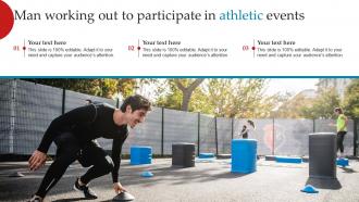 Man Working Out To Participate In Athletic Events
