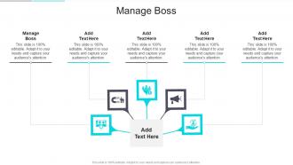 Manage Boss In Powerpoint And Google Slides Cpb