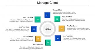 Manage Client Ppt Powerpoint Presentation Professional Portfolio Cpb