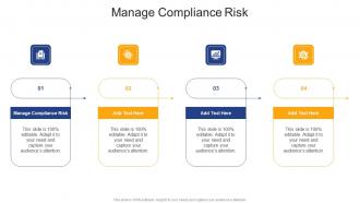 Manage Compliance Risk In Powerpoint And Google Slides Cpb