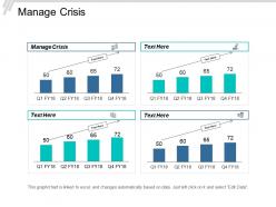 Manage crisis ppt powerpoint presentation portfolio graphics cpb