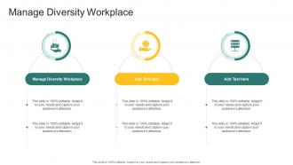 Manage Diversity Workplace In Powerpoint And Google Slides Cpb