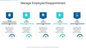 Manage Employee Disappointment In Powerpoint And Google Slides Cpb