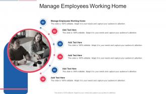 Manage Employees Working Home In Powerpoint And Google Slides Cpb