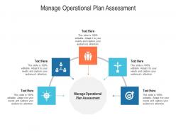 Manage operational plan assessment ppt powerpoint presentation styles portrait cpb