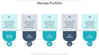 Manage Portfolio In Powerpoint And Google Slides Cpb
