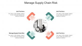 Manage Supply Chain Risk In Powerpoint And Google Slides Cpb