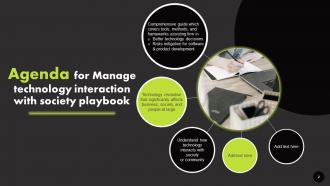 Manage Technology Interaction With Society Playbook Powerpoint Presentation Slides Colorful Engaging