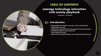 Manage Technology Interaction With Society Playbook Powerpoint Presentation Slides Visual Engaging