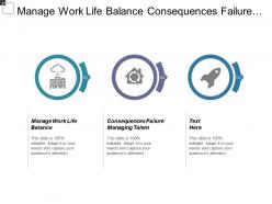 manage_work_life_balance_consequences_failure_managing_talent_cpb_Slide01