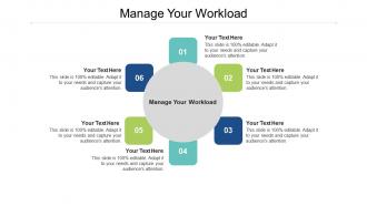 Manage your workload ppt powerpoint presentation layouts grid cpb