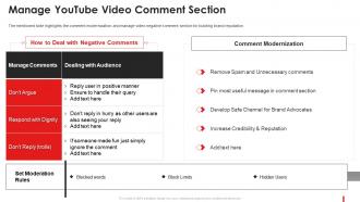 Manage Youtube Video Comment Section Marketing Guide Promote Brand Youtube Channel