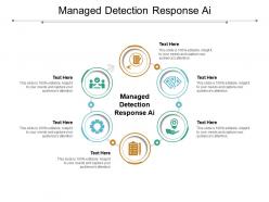 Managed detection response ai ppt powerpoint presentation show clipart cpb