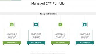 Managed ETF Portfolio In Powerpoint And Google Slides Cpb