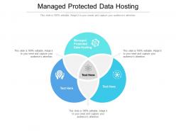 Managed protected data hosting ppt powerpoint presentation infographic template good cpb