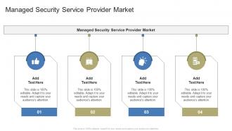 Managed Security Service Provider Market In Powerpoint And Google Slides Cpb