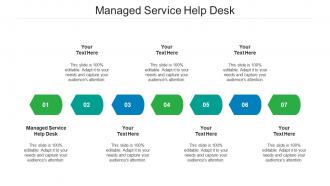 Managed service help desk ppt powerpoint presentation model layouts cpb