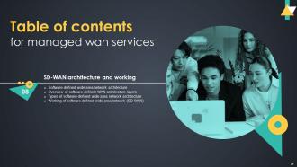 Managed WAN Services Powerpoint Presentation Slides Aesthatic Ideas