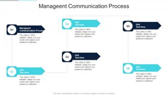 Manageent Communication Process In Powerpoint And Google Slides Cpb