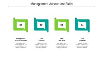 Management accountant skills ppt powerpoint presentation infographics clipart images cpb