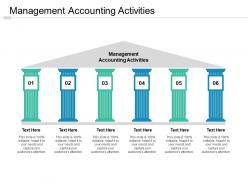 Management accounting activities ppt powerpoint presentation infographics elements cpb