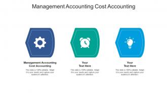Management accounting cost accounting ppt powerpoint presentation pictures graphic images cpb
