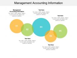 Management accounting information ppt powerpoint presentation outline cpb