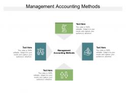 Management accounting methods ppt powerpoint presentation guidelines cpb